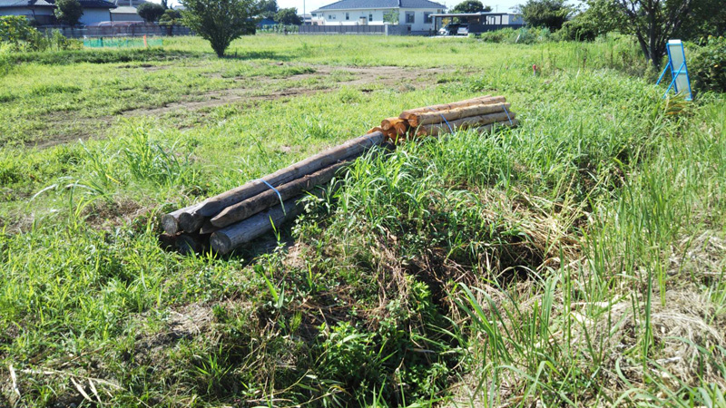 埼玉県比企郡吉見町 杭 配達