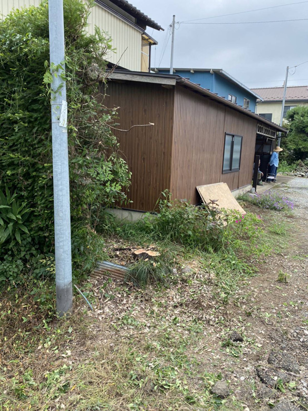 埼玉県東松山市 樹木伐採工事 完了