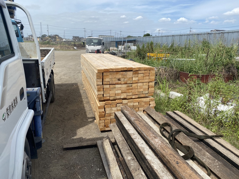 埼玉県熊谷市 舗装定規5センチ 配達