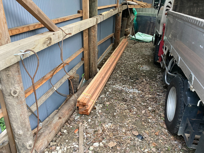 埼玉県比企郡吉見町 垂木配達