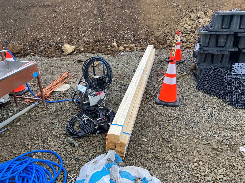 埼玉県鶴ヶ島市 桟木配達