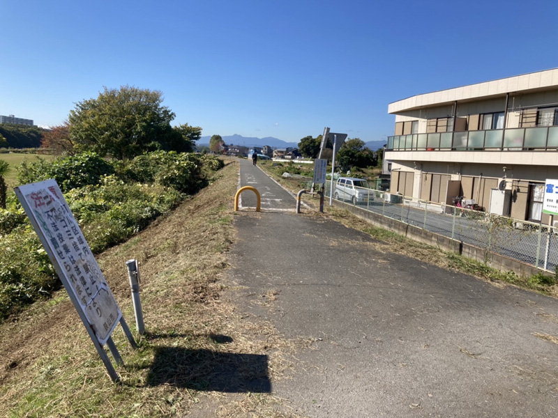 埼玉県内河川敷 伐採工事 完了