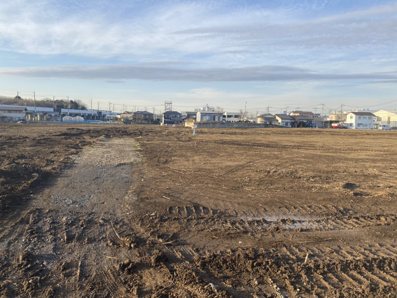 伊奈町工場用地 大規模伐採工事 完了