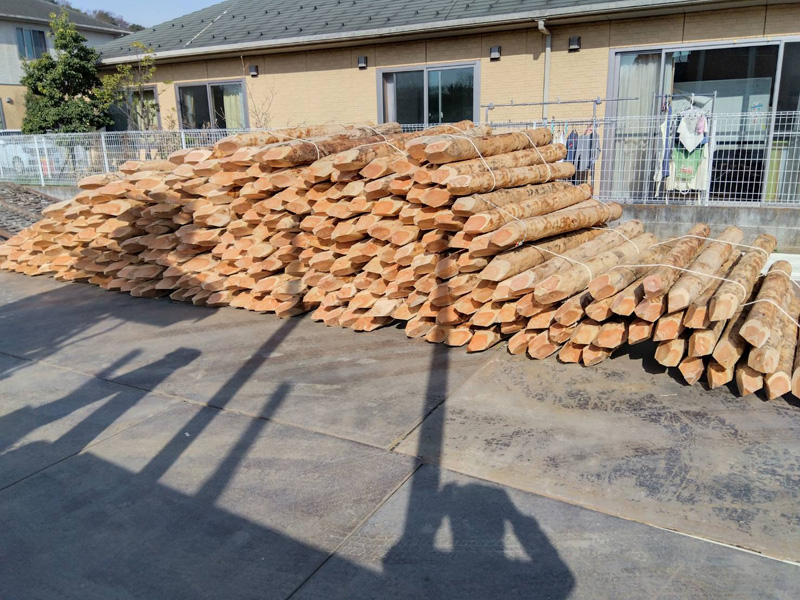 埼玉県富士見市 松杭