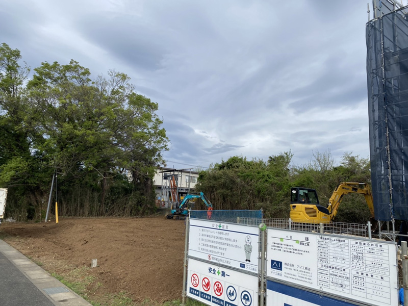 埼玉県東松山市伐採工事 完了