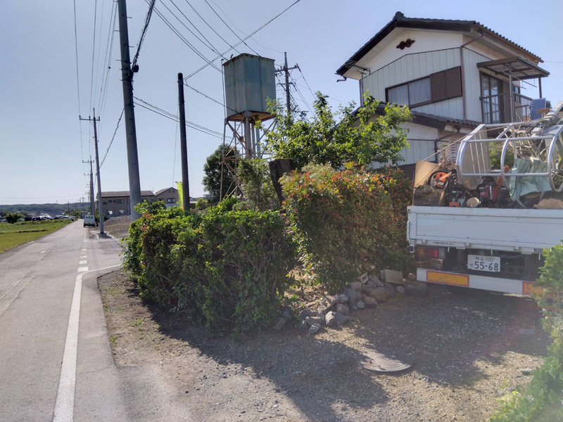 埼玉県比企郡吉見町 個人様宅 伐採工事 完了