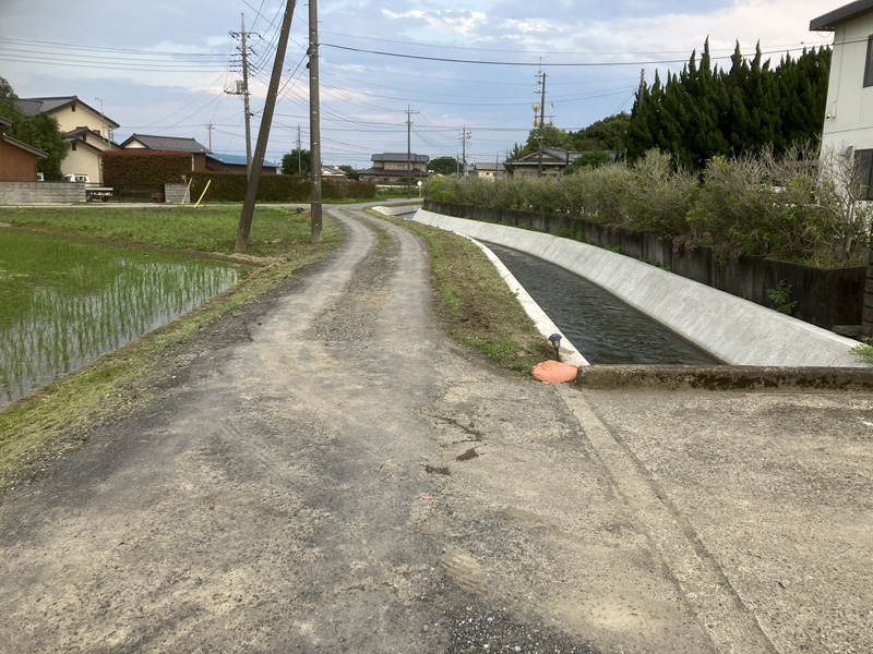 埼玉県羽生市 水路 草刈り工事 完了