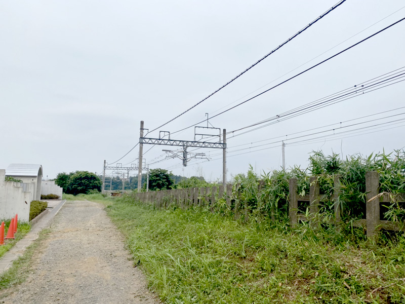 埼玉県さいたま市大宮区 線路沿い 伐採工事 完了