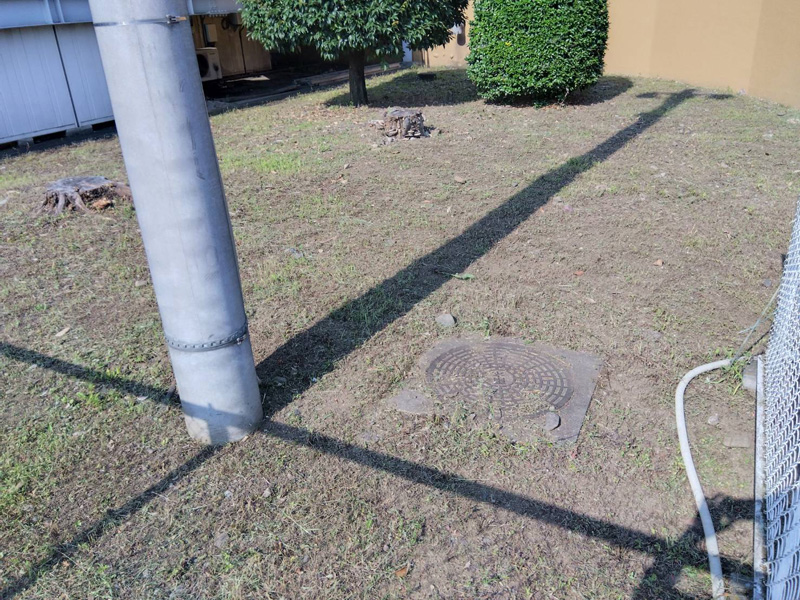 埼玉県狭山市内某スーパー 緑地整備工事 完了