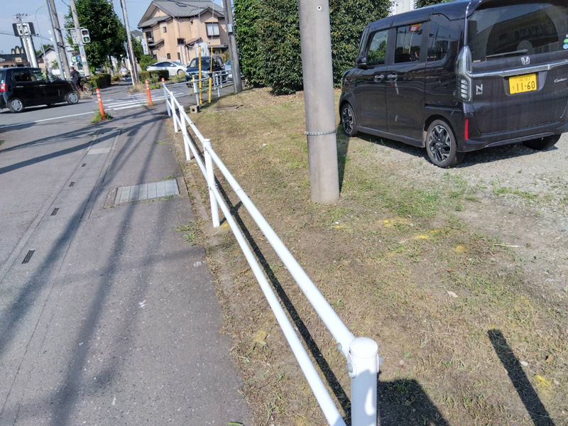 埼玉県狭山市内某スーパー 緑地整備工事 完了