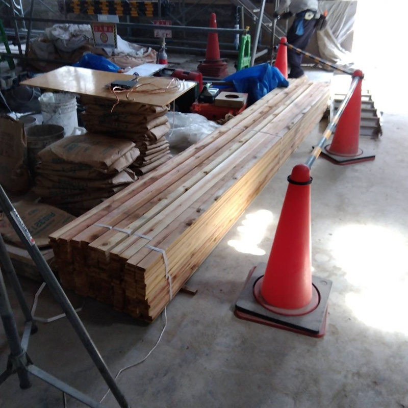 埼玉県川越市 半ヌキ納品