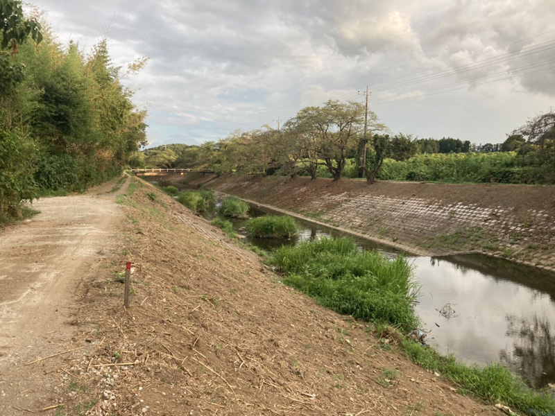埼玉県東松山市大規模河川工事 完了