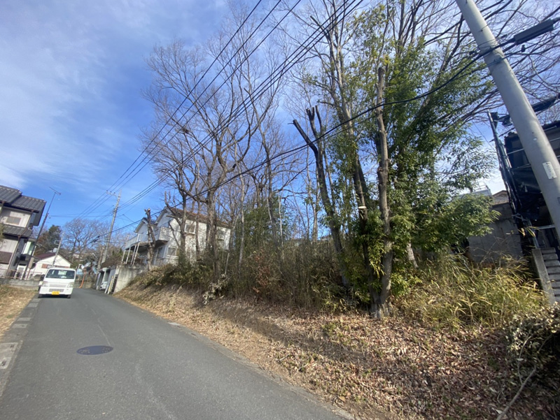 埼玉県比企郡吉見町 伐採工事 着工前