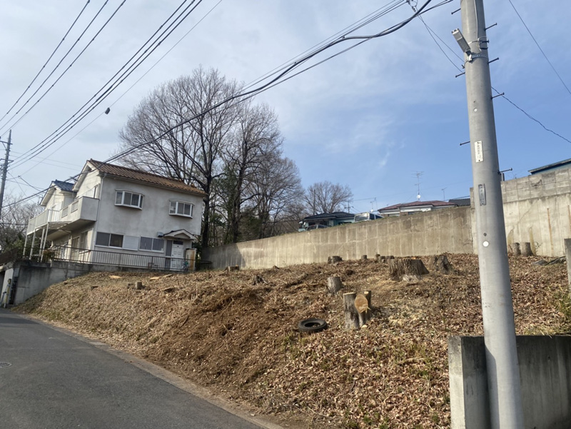 埼玉県比企郡吉見町 伐採工事 完了