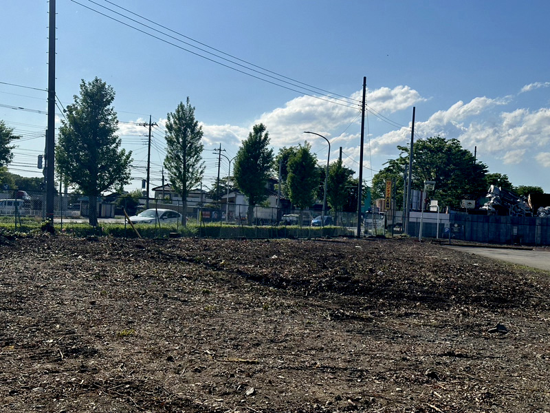 埼玉県加須市工場内 伐採工事 完了