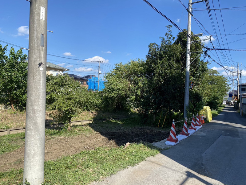 埼玉県蓮田市 倒木撤去工事 完了