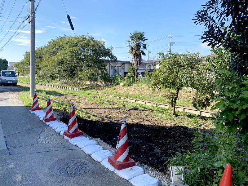 埼玉県蓮田市 倒木撤去工事 完了