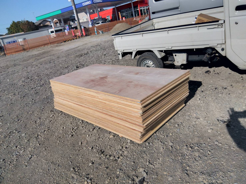 埼玉県行田市 コンパネ納品