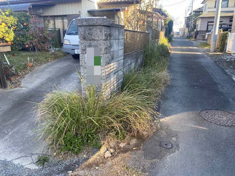 埼玉県東松山市個人様宅 剪定草刈工事 着工前