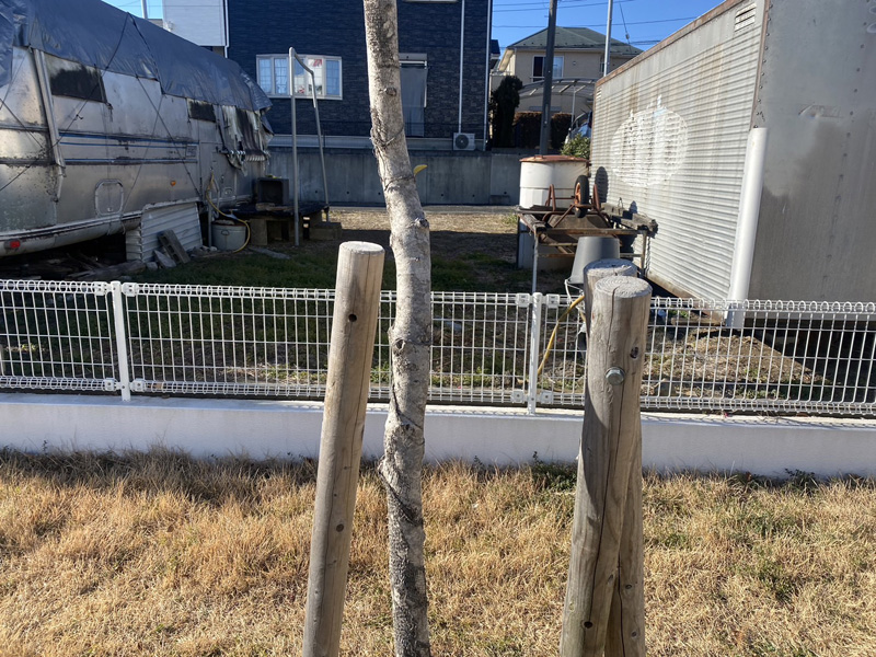 埼玉県入間市 植栽工事 着工前