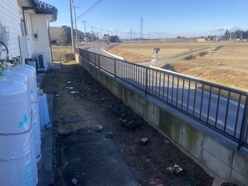 埼玉県比企郡吉見町 伐採工事 完了