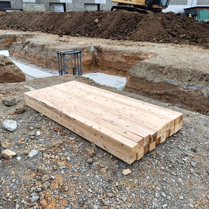 埼玉県比企郡ときがわ町 ヌキ、カットバタ角 納品