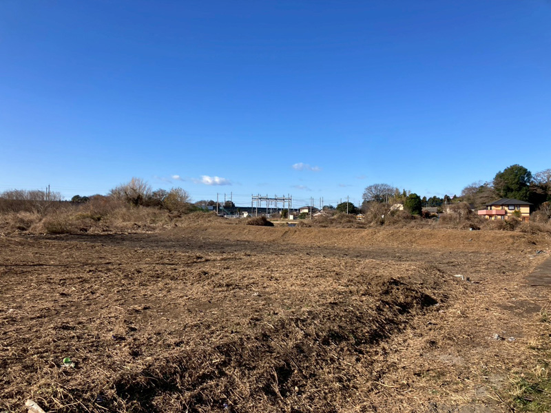 埼玉県北足立郡伊奈町 伐採伐根工事 完了