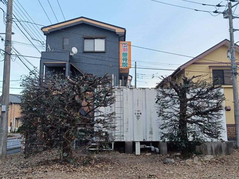 埼玉県狭山市ショッピングモール 剪定工事 完了