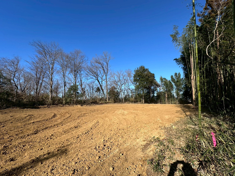 埼玉県大里郡寄居町 伐採伐根工事 完了