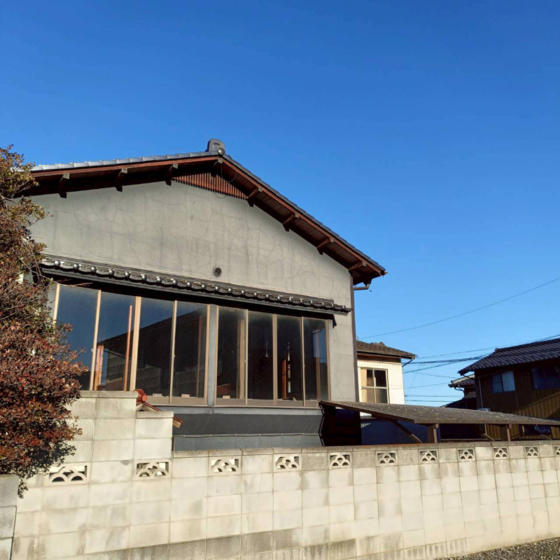 高木の伐採工事 完了