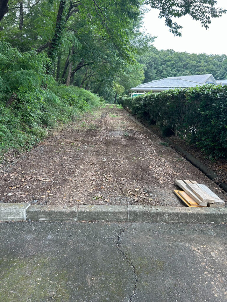 埼玉県児玉郡美里町 こだま聖地 伐採工事 完了