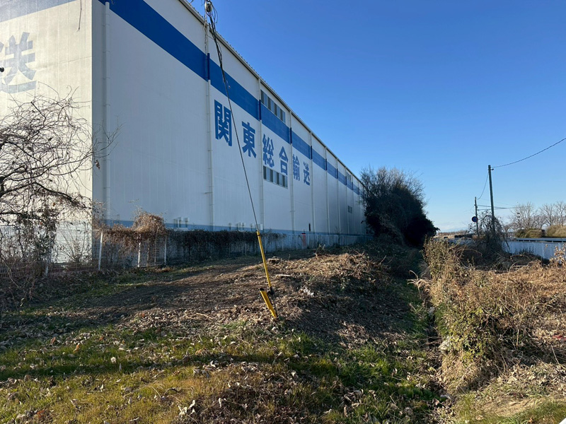 埼玉県行田市 緑道 伐採工事 完了