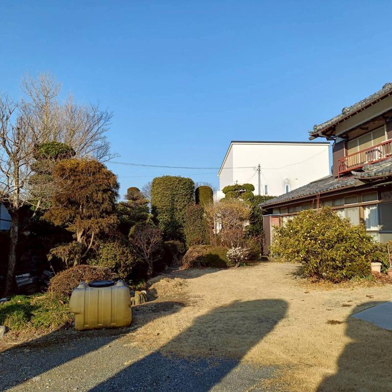 埼玉県深谷市 須藤様宅 伐採工事 着工前